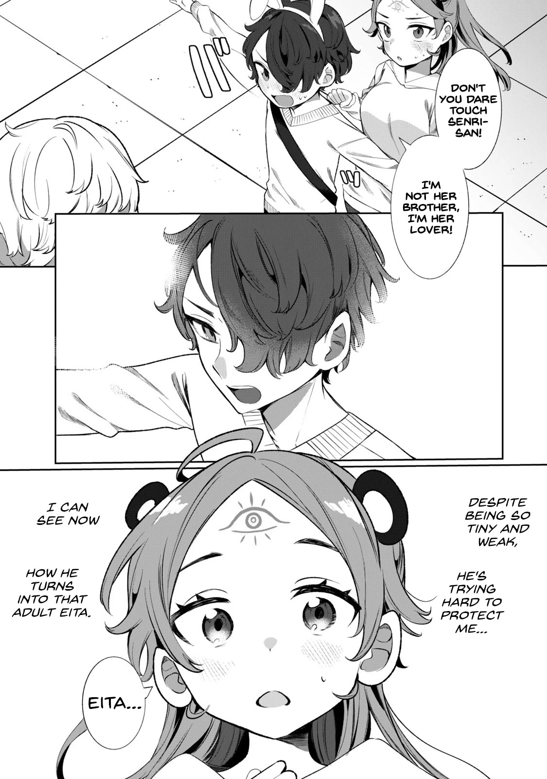 Love, Clairvoyance, and Adolescents Chapter 3 page 15 - Chapter 3: To our wonderful future, surely.
