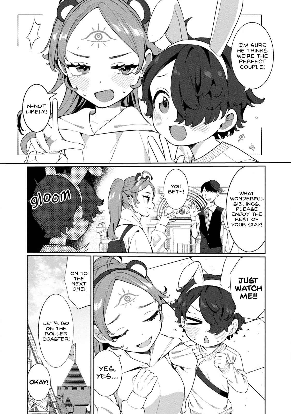 Love, Clairvoyance, and Adolescents Chapter 3 page 2 - Chapter 3: To our wonderful future, surely.