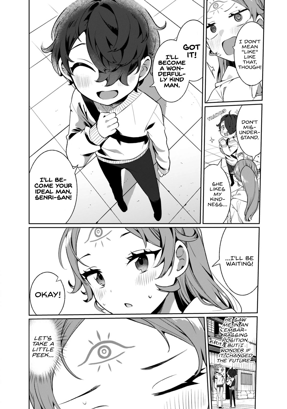 Love, Clairvoyance, and Adolescents Chapter 4 page 13 - Chapter 4: Crossroads.