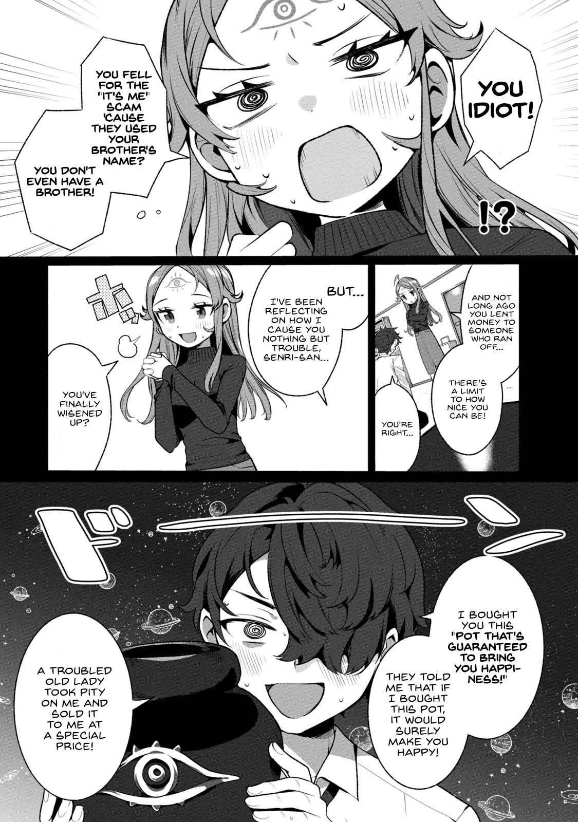 Love, Clairvoyance, and Adolescents Chapter 4 page 14 - Chapter 4: Crossroads.
