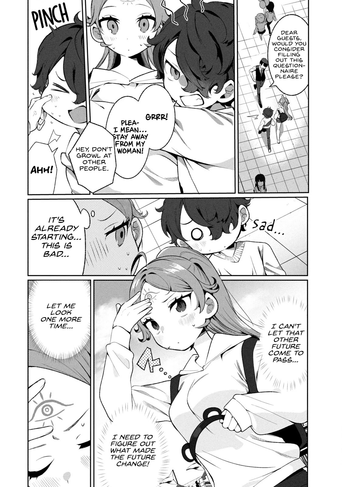 Love, Clairvoyance, and Adolescents Chapter 4 page 2 - Chapter 4: Crossroads.
