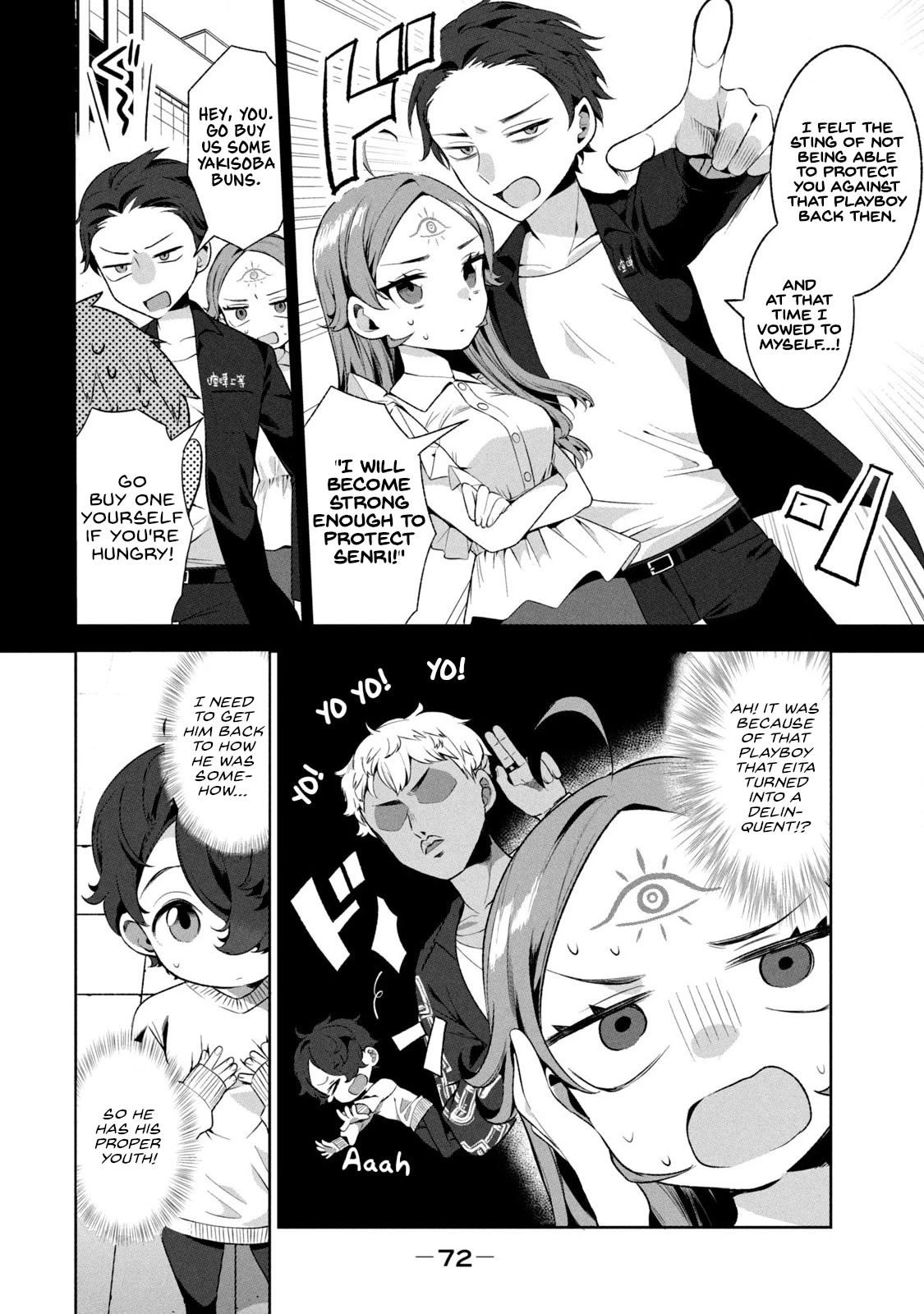Love, Clairvoyance, and Adolescents Chapter 4 page 4 - Chapter 4: Crossroads.