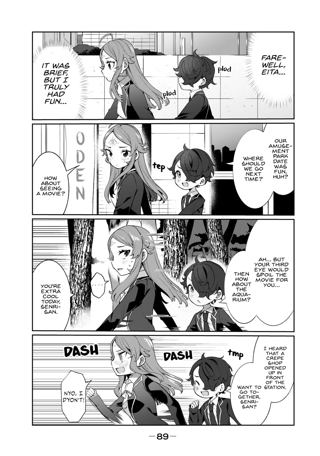 Love, Clairvoyance, and Adolescents Chapter 5 page 3 - Chapter 5: Anxiety and Trust.