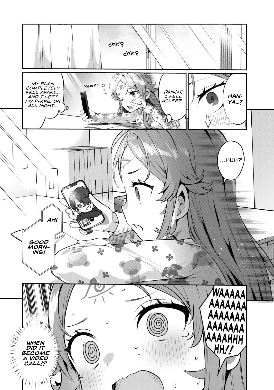Love, Clairvoyance, and Adolescents Chapter 6 page 12 - Chapter 6: Love over the phone.