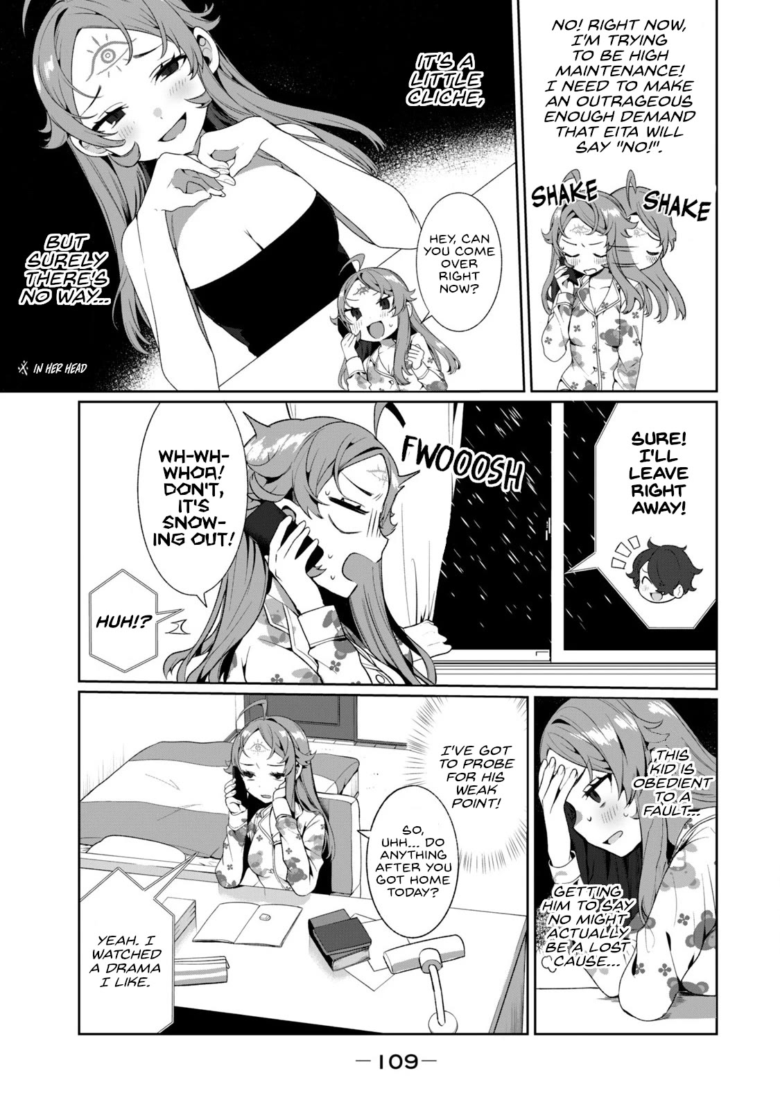 Love, Clairvoyance, and Adolescents Chapter 6 page 5 - Chapter 6: Love over the phone.