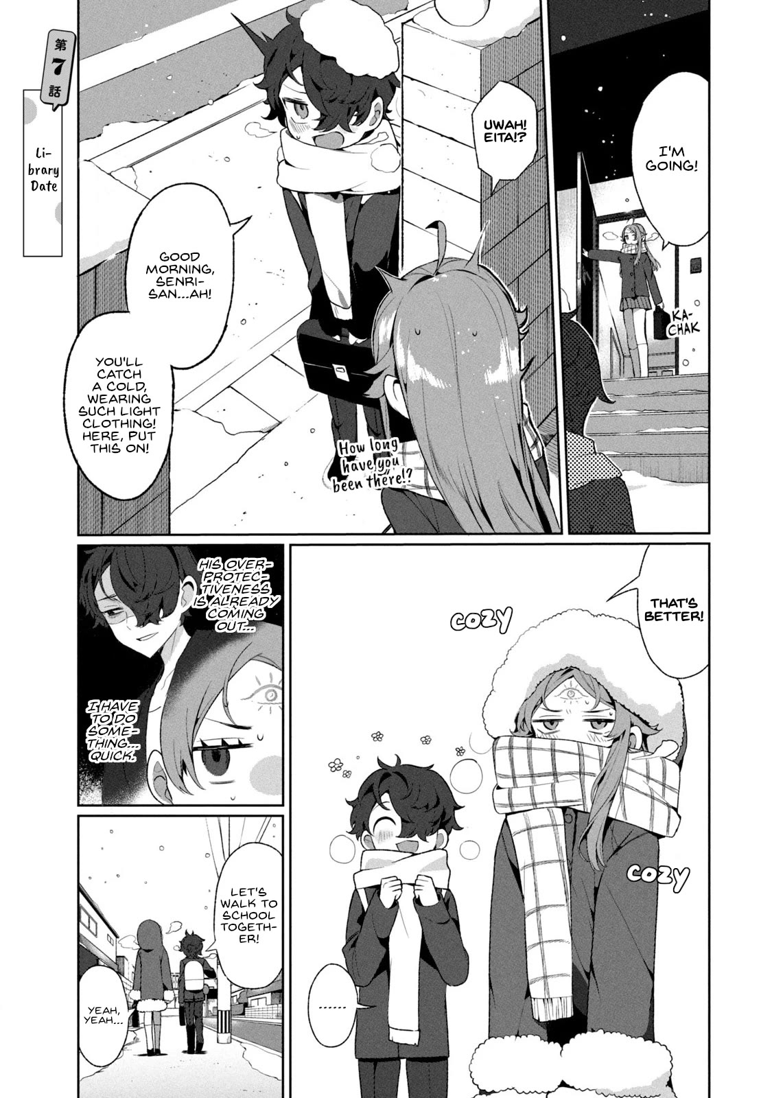 Love, Clairvoyance, and Adolescents Chapter 7 page 1 - Chapter 7: Library Date.