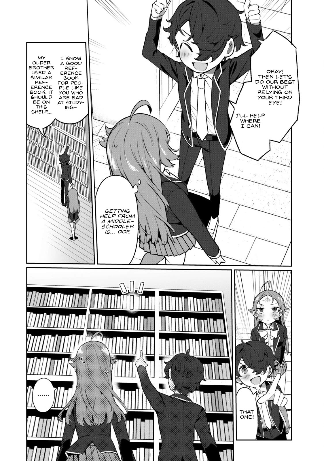 Love, Clairvoyance, and Adolescents Chapter 7 page 10 - Chapter 7: Library Date.