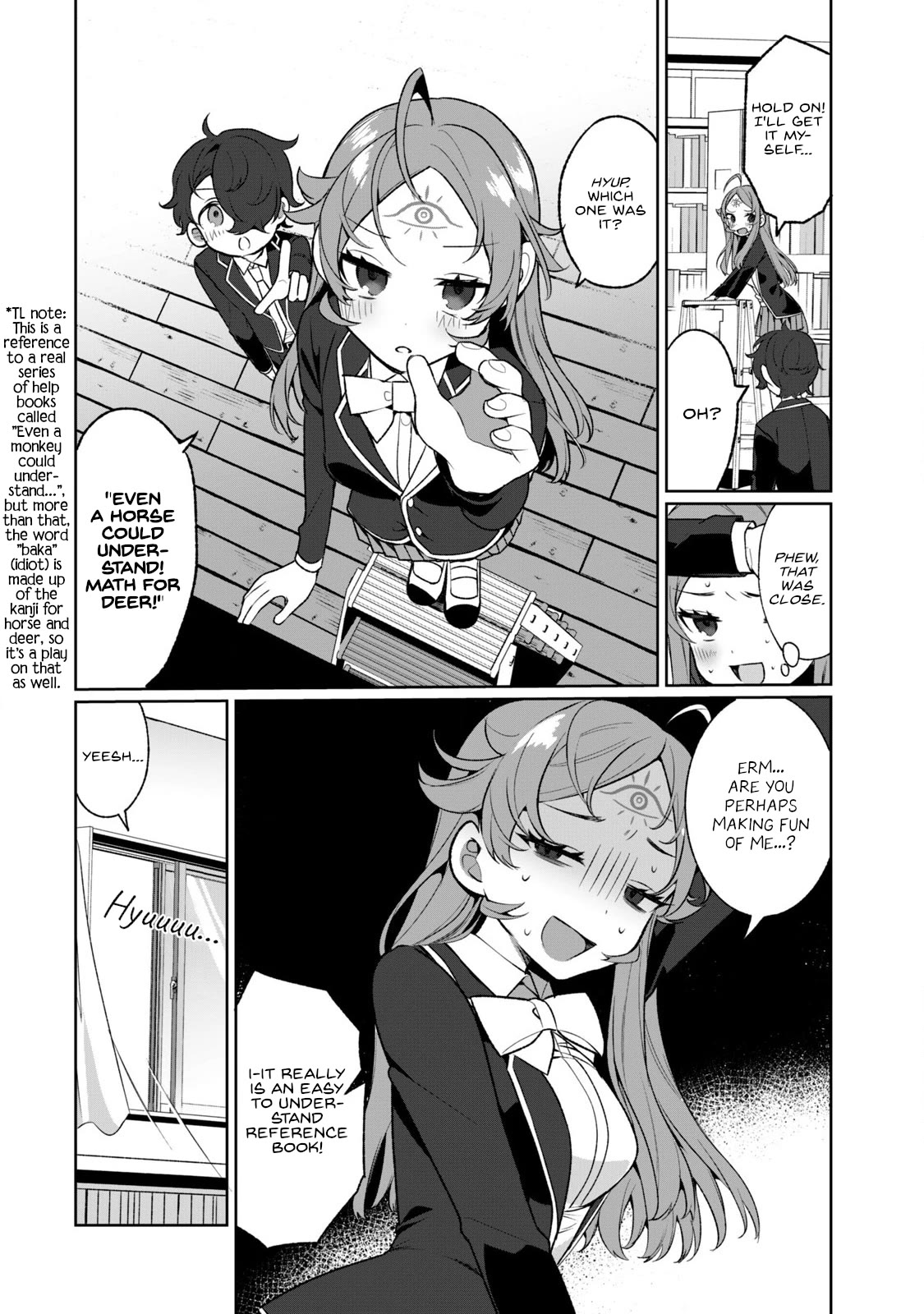 Love, Clairvoyance, and Adolescents Chapter 7 page 12 - Chapter 7: Library Date.