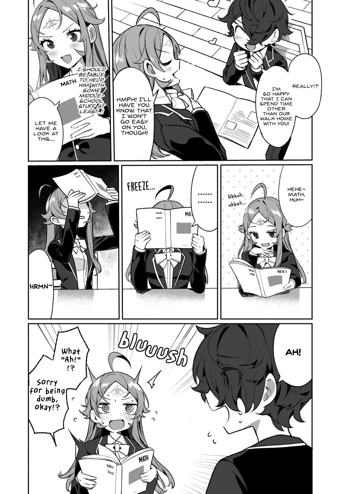 Love, Clairvoyance, and Adolescents Chapter 7 page 4 - Chapter 7: Library Date.