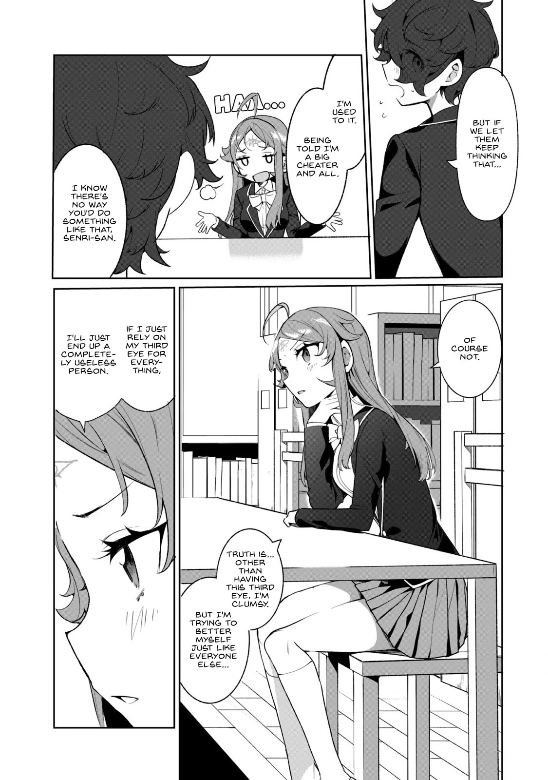 Love, Clairvoyance, and Adolescents Chapter 7 page 7 - Chapter 7: Library Date.