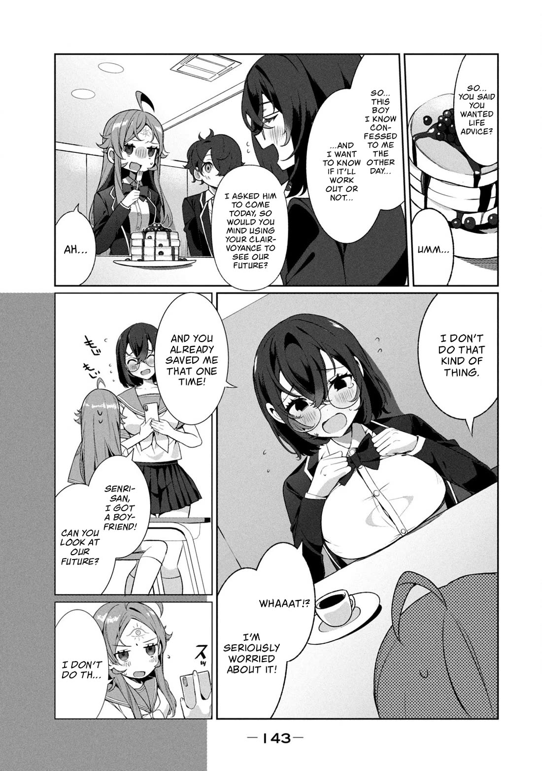 Love, Clairvoyance, and Adolescents Chapter 8 page 3 - Chapter 8: Love Advice