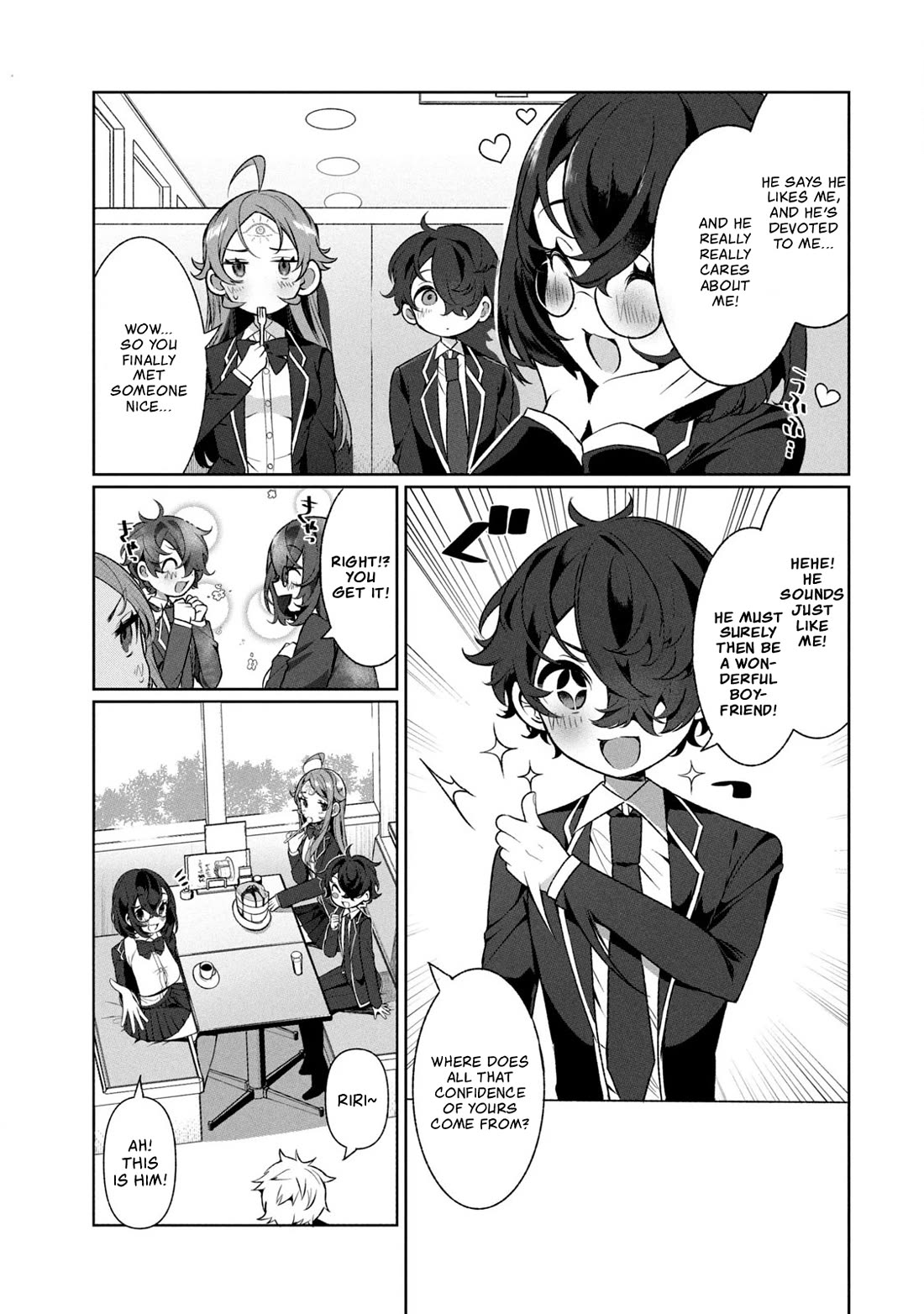 Love, Clairvoyance, and Adolescents Chapter 8 page 5 - Chapter 8: Love Advice
