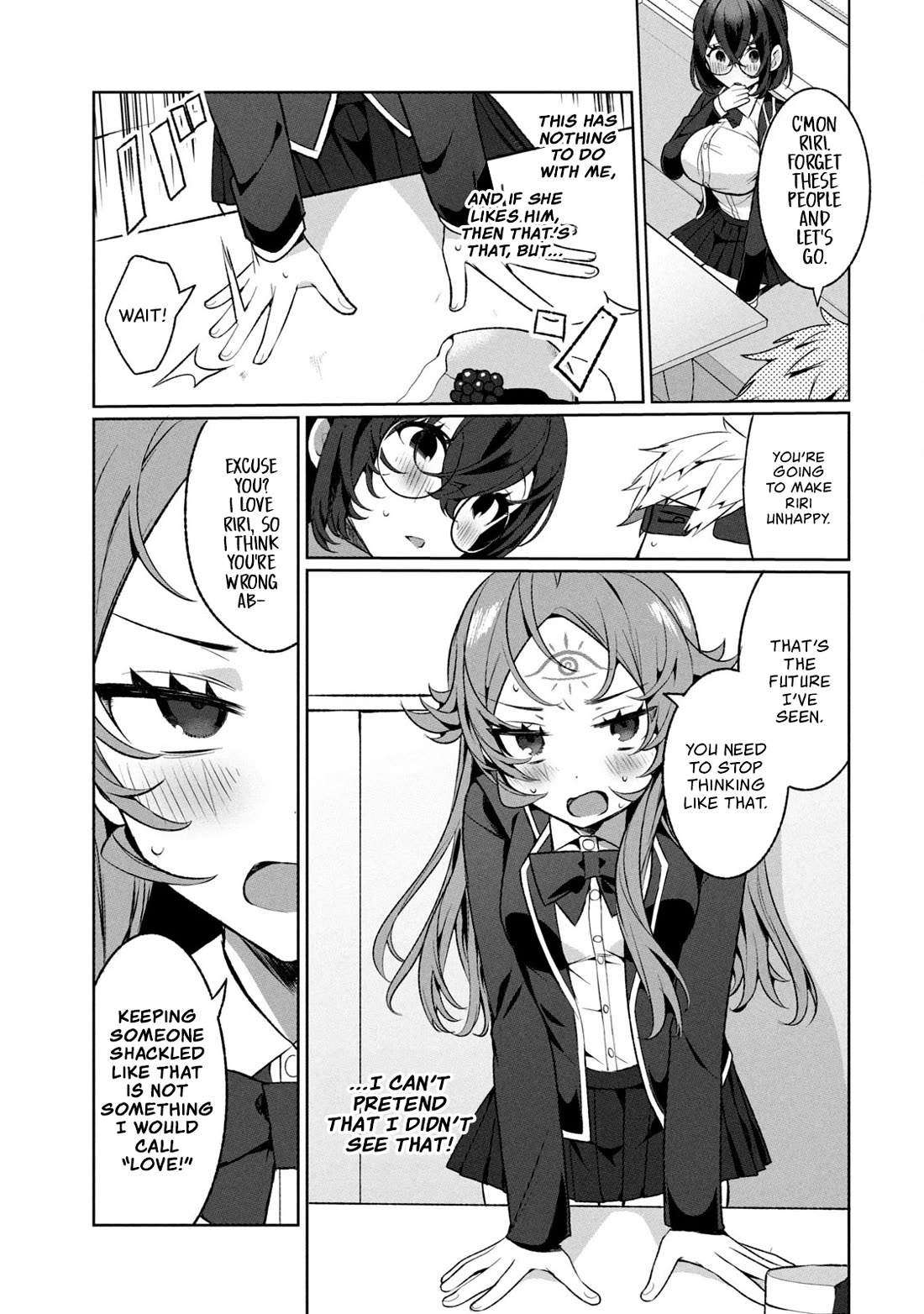 Love, Clairvoyance, and Adolescents Chapter 8 page 9 - Chapter 8: Love Advice