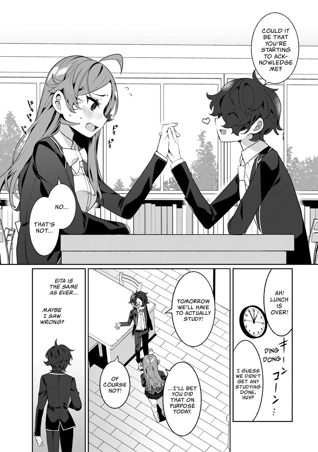 Love, Clairvoyance, and Adolescents Chapter 9 page 11 - Chapter 9: How did this happen...!?