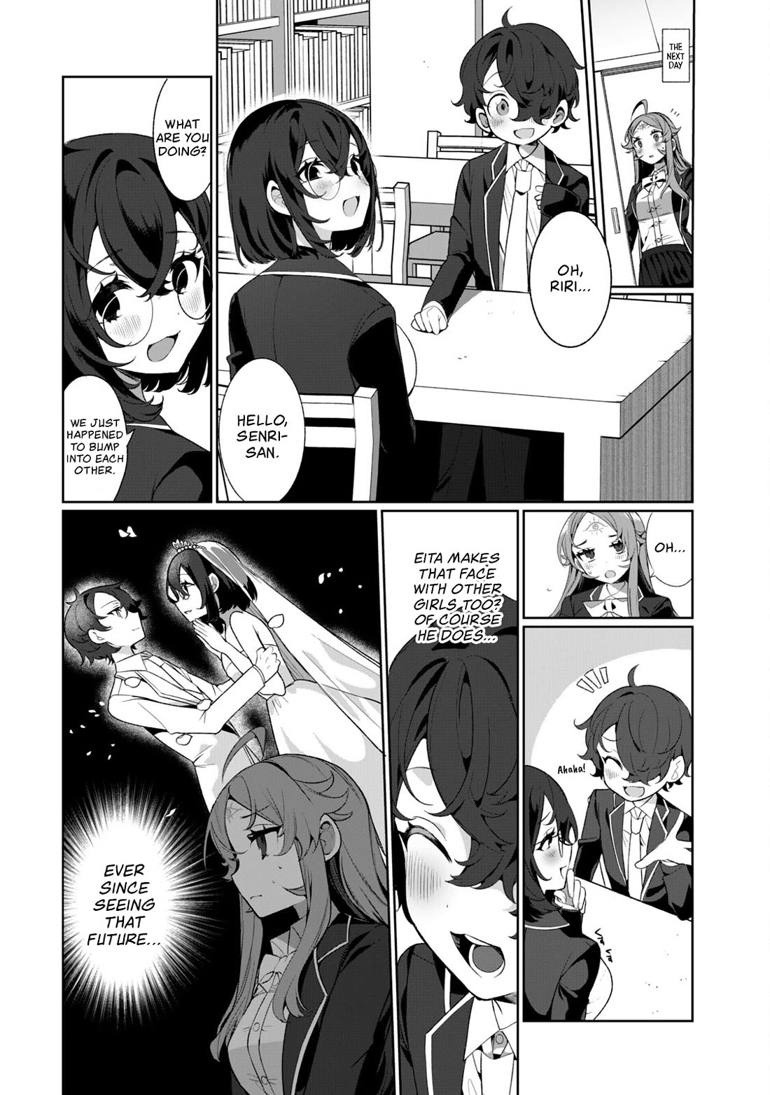 Love, Clairvoyance, and Adolescents Chapter 9 page 12 - Chapter 9: How did this happen...!?