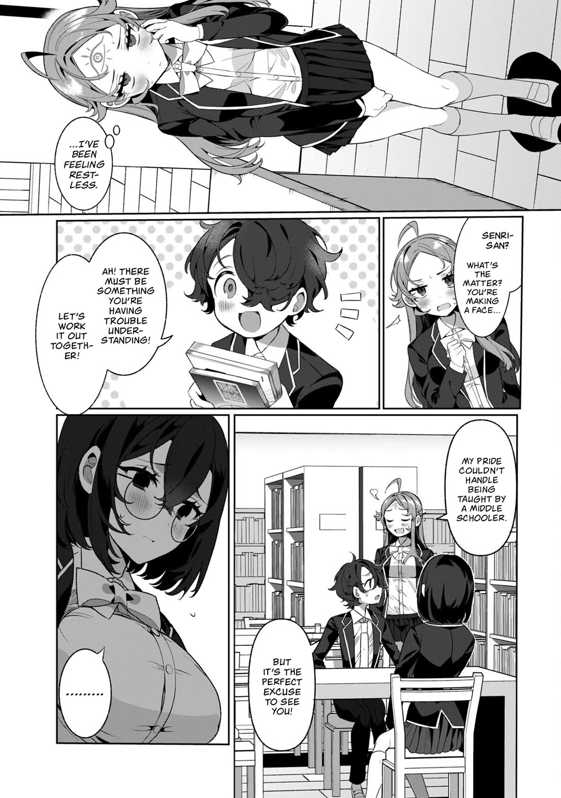Love, Clairvoyance, and Adolescents Chapter 9 page 13 - Chapter 9: How did this happen...!?