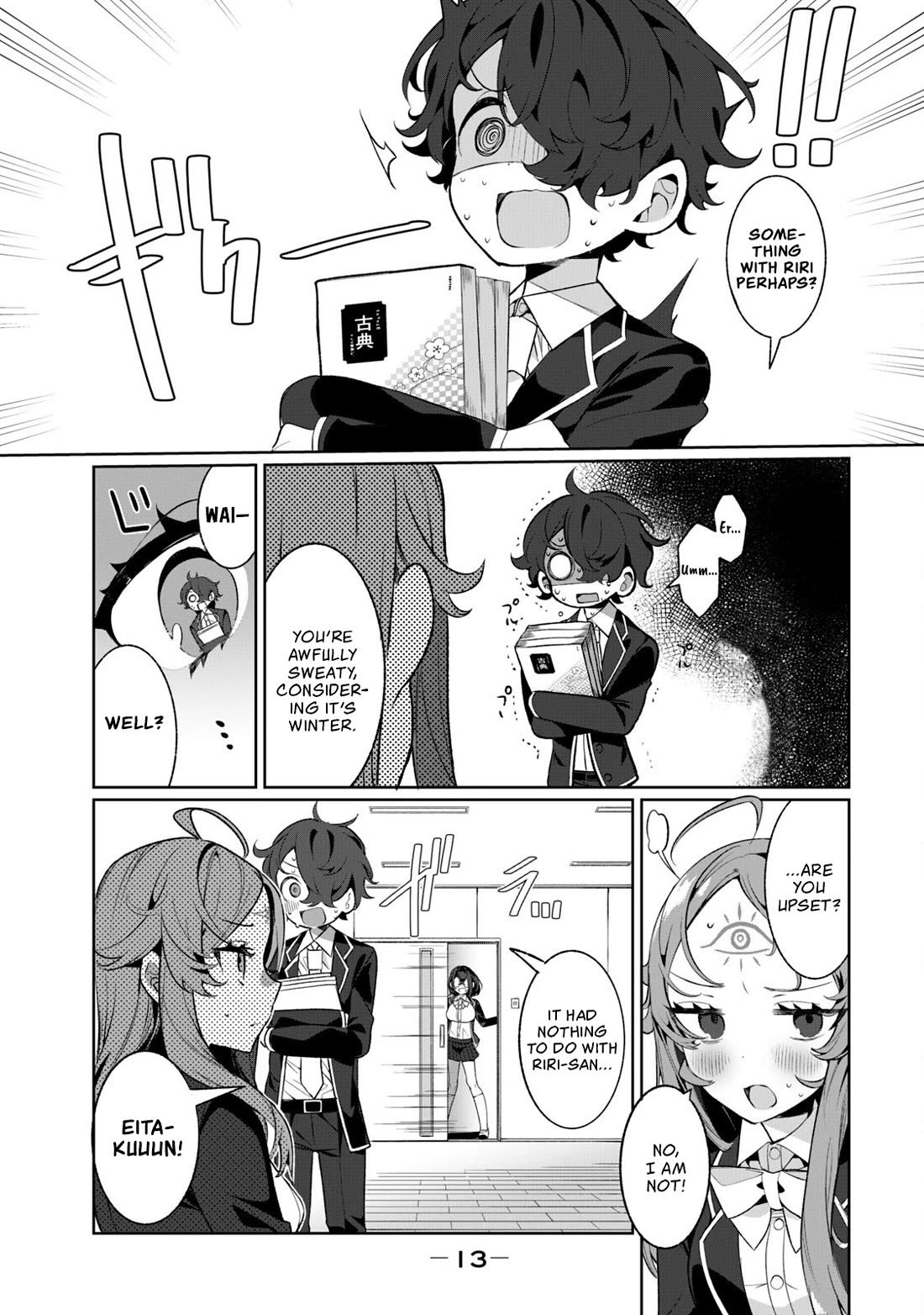 Love, Clairvoyance, and Adolescents Chapter 9 page 15 - Chapter 9: How did this happen...!?