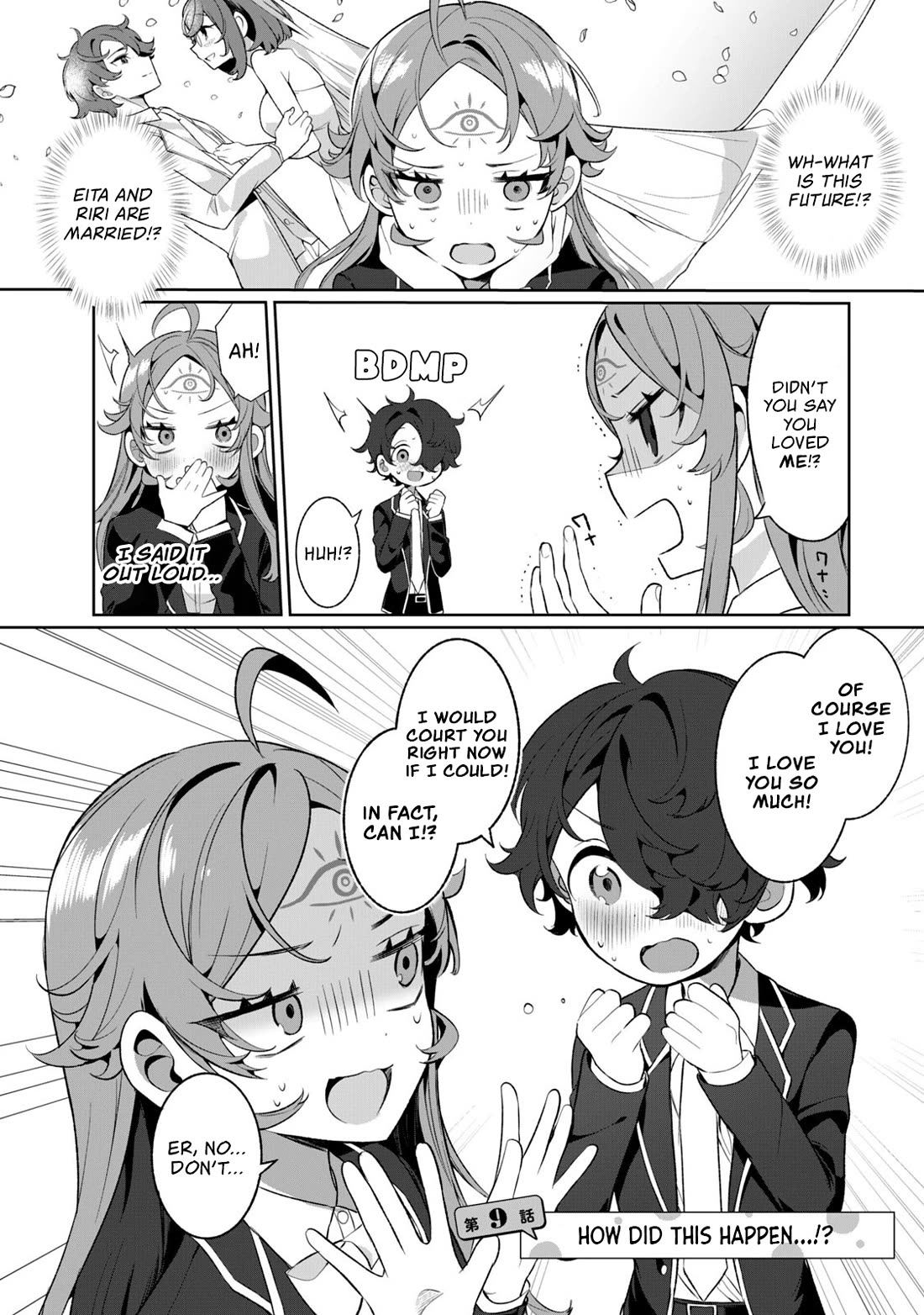 Love, Clairvoyance, and Adolescents Chapter 9 page 5 - Chapter 9: How did this happen...!?