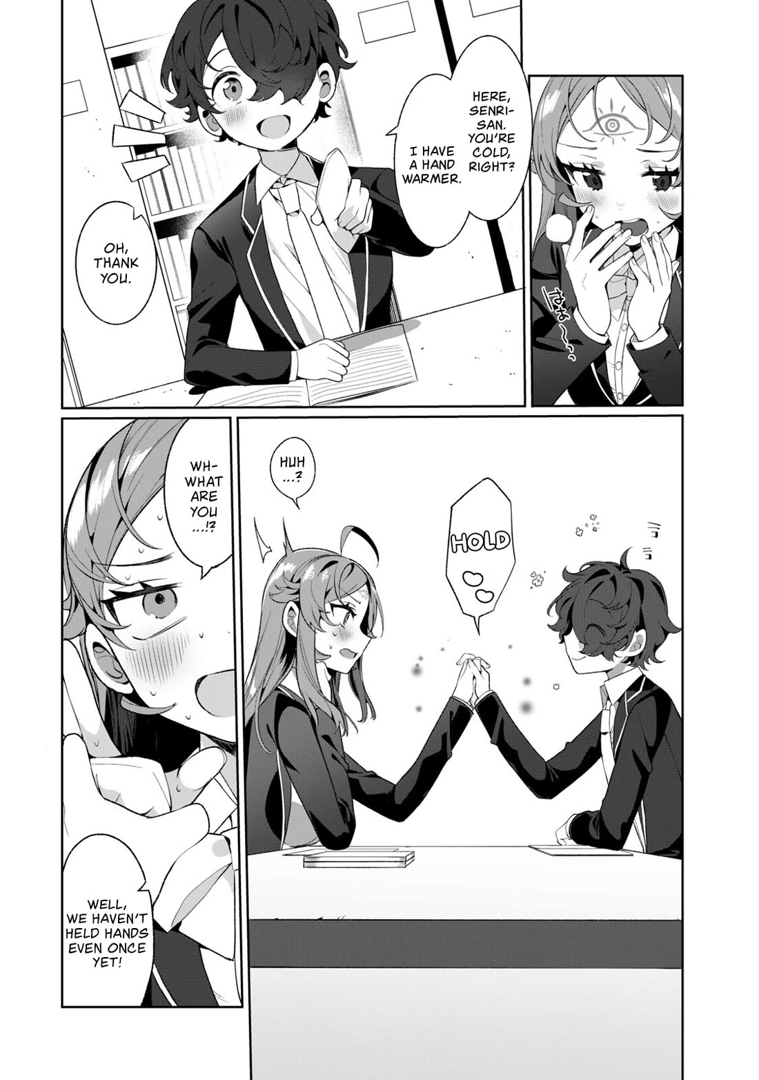 Love, Clairvoyance, and Adolescents Chapter 9 page 8 - Chapter 9: How did this happen...!?