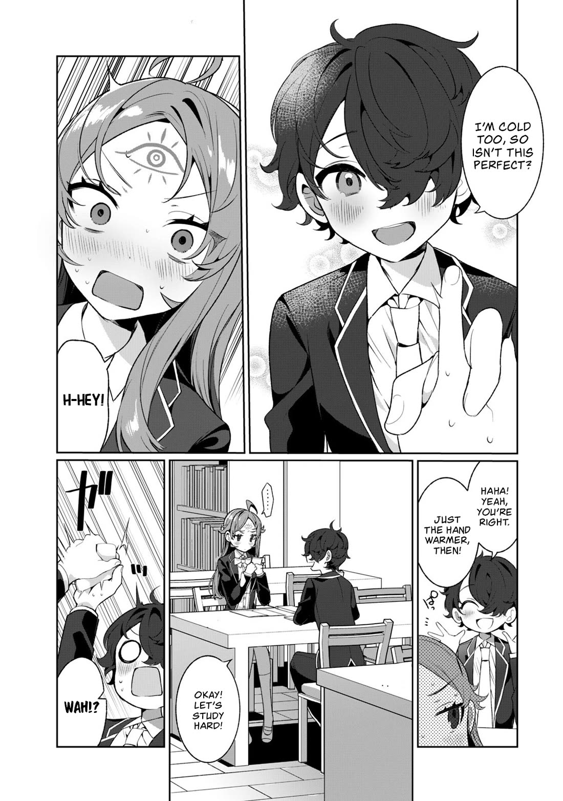 Love, Clairvoyance, and Adolescents Chapter 9 page 9 - Chapter 9: How did this happen...!?