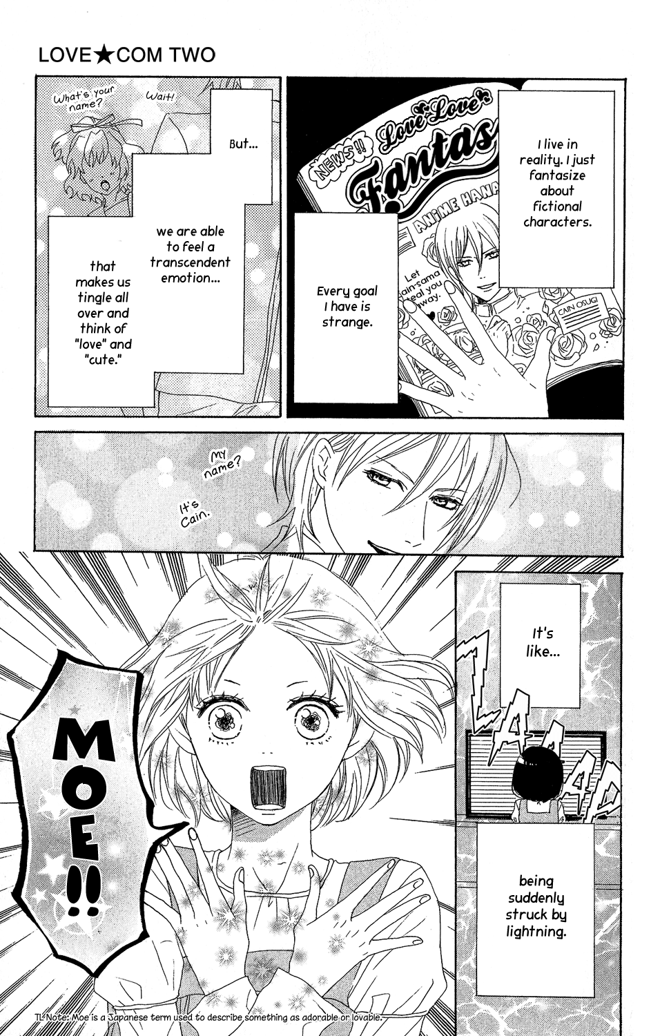 Love Com Two Chapter 0 page 10 - Chapter 0: Act.0 Manabe Hiyori