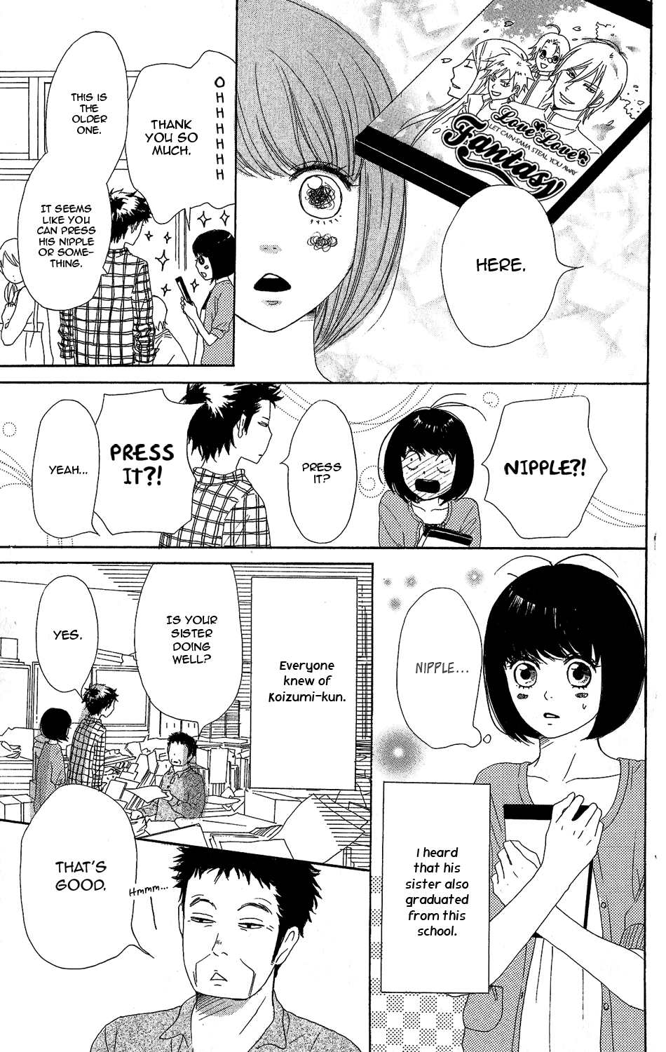 Love Com Two Chapter 0 page 22 - Chapter 0: Act.0 Manabe Hiyori