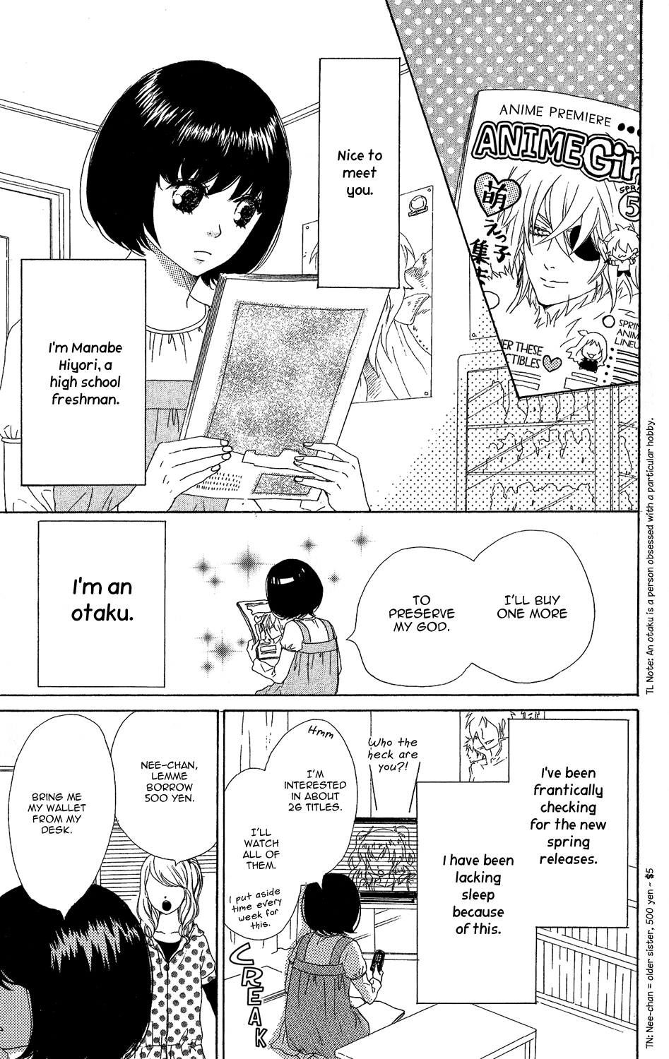 Love Com Two Chapter 0 page 8 - Chapter 0: Act.0 Manabe Hiyori