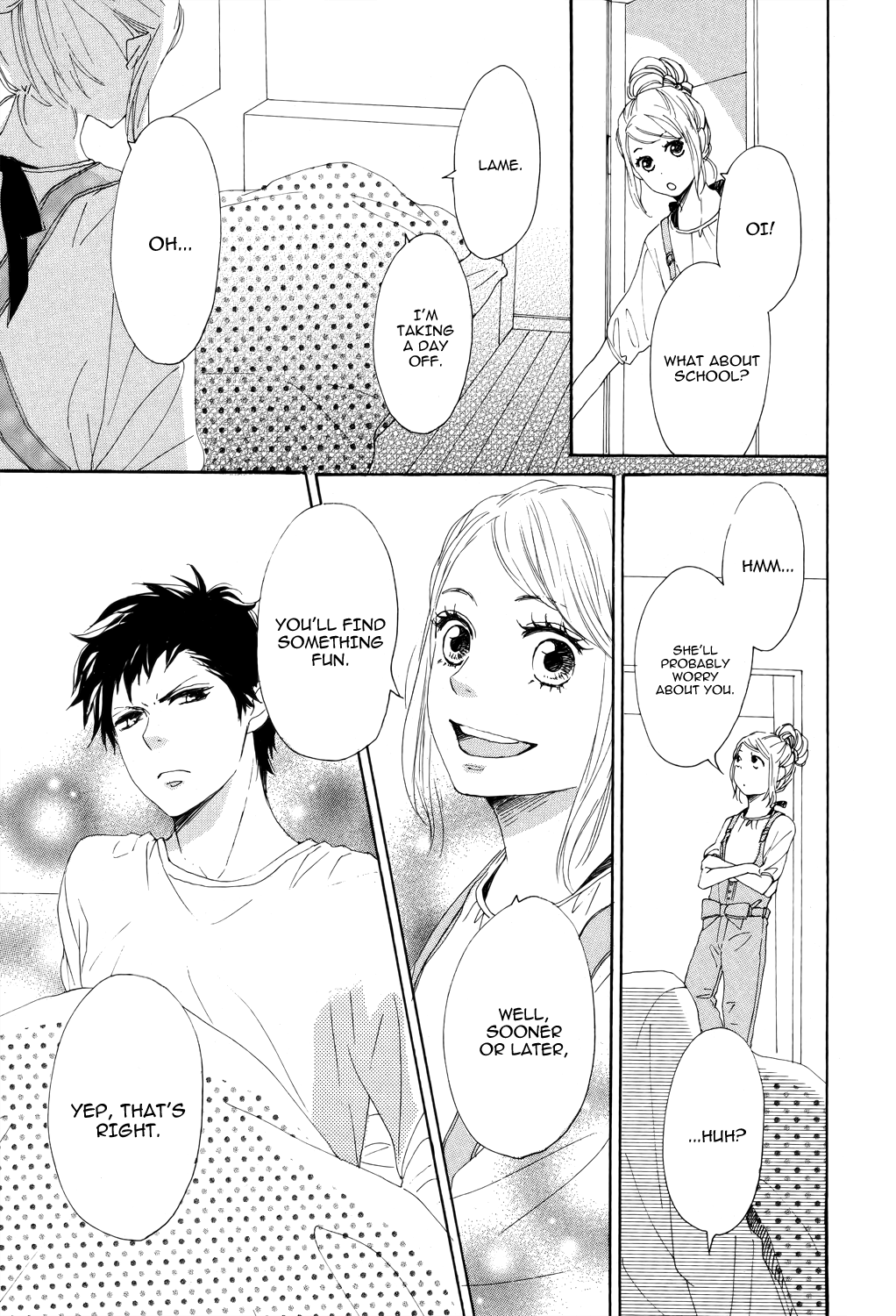 Love Com Two Chapter 1 page 28 - Chapter 1: Act.1 Koizumi Takuto