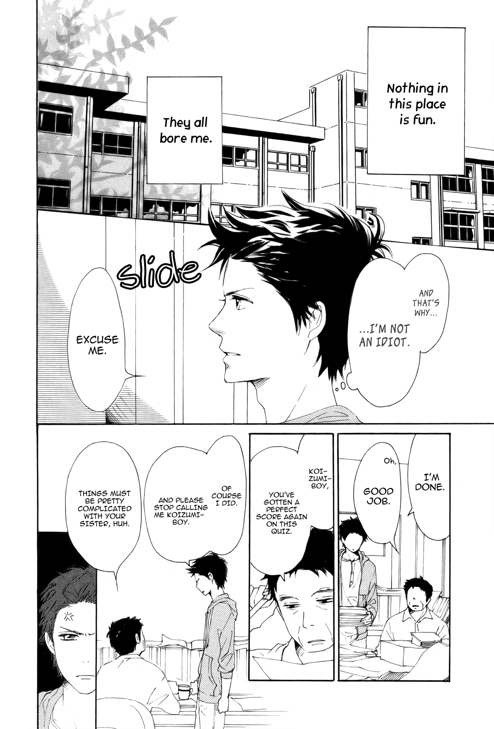 Love Com Two Chapter 1 page 9 - Chapter 1: Act.1 Koizumi Takuto