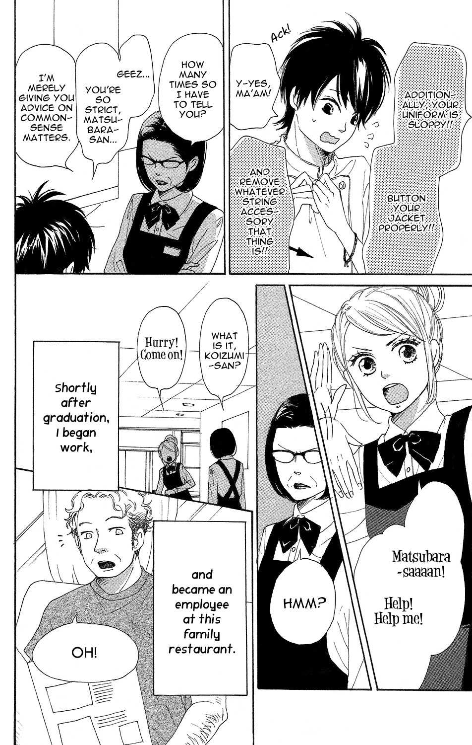 Love Com Two Chapter 3 page 4 - Chapter 3: Act.3 Matsubara Kazuko