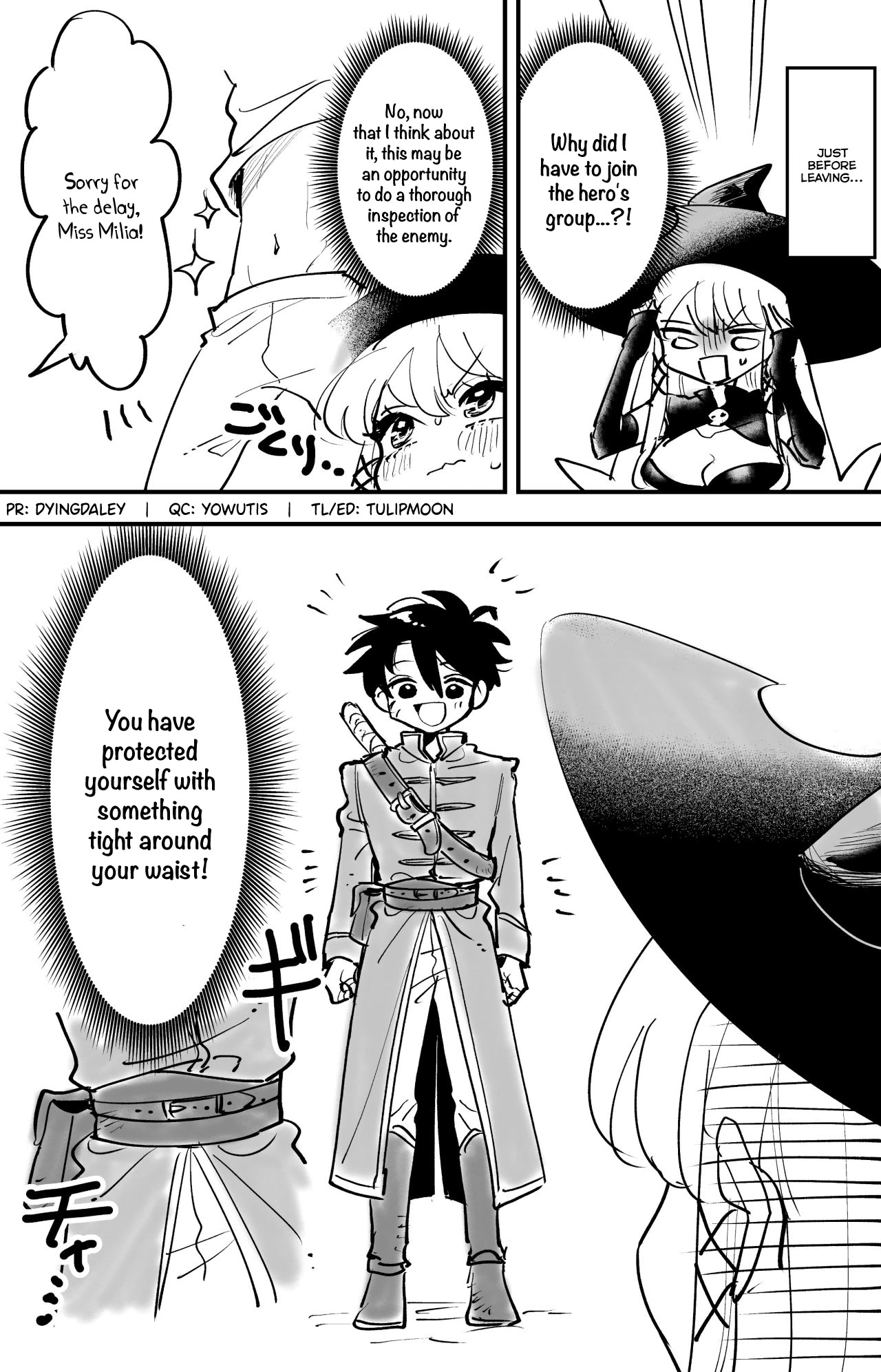Love Comedy Quest Chapter 1.5 page 3 - Chapter 1.5: Extra from ch. 1