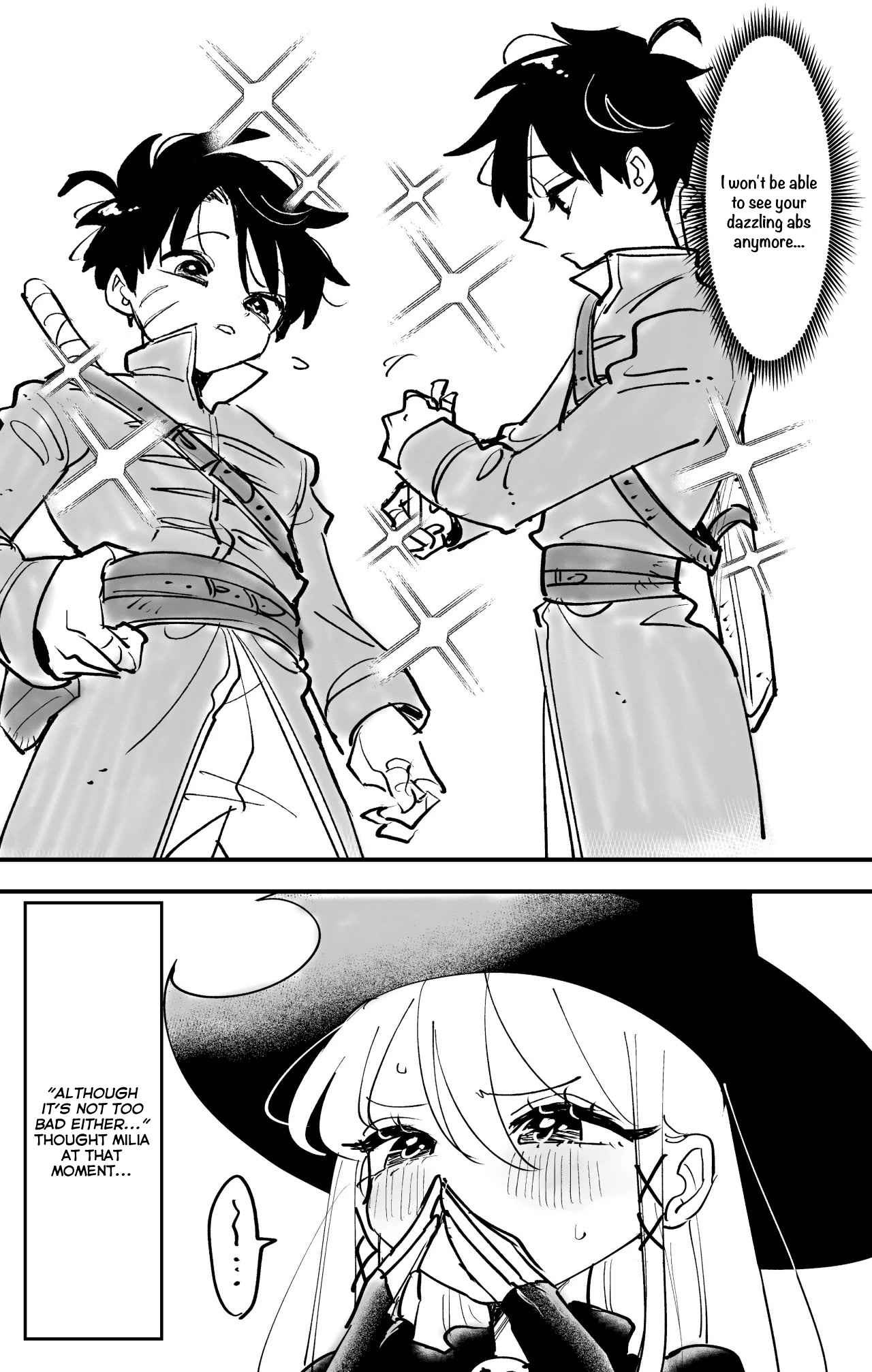 Love Comedy Quest Chapter 1.5 page 4 - Chapter 1.5: Extra from ch. 1