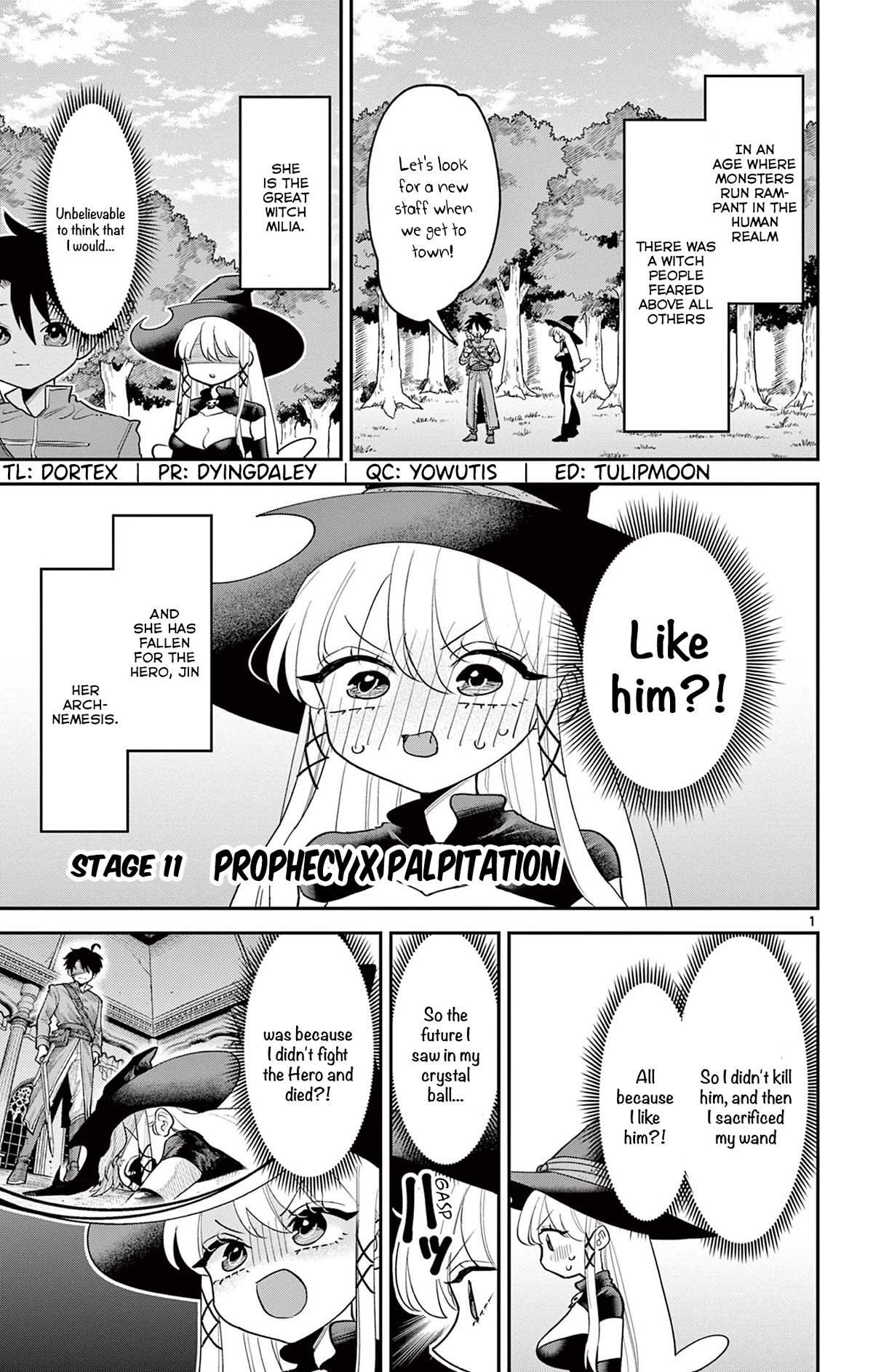 Love Comedy Quest Chapter 11 page 5 - Chapter 11: Prophecy x Palpitation.