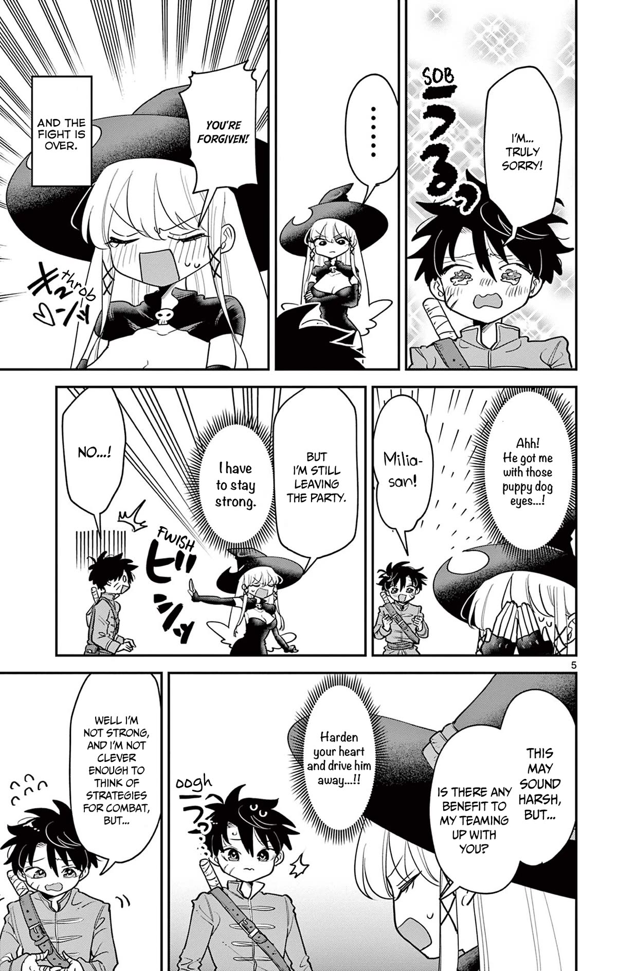 Love Comedy Quest Chapter 11 page 9 - Chapter 11: Prophecy x Palpitation.
