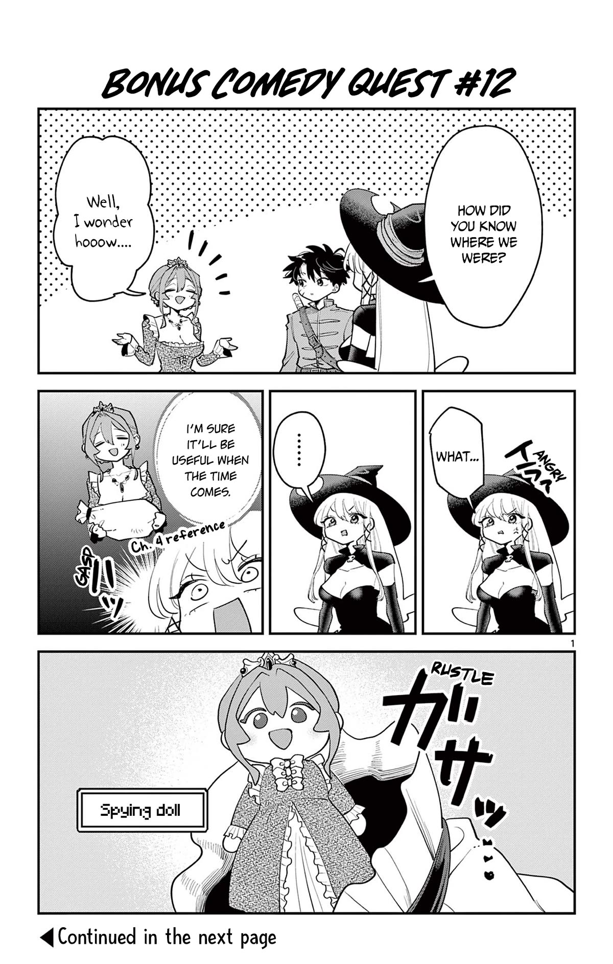 Love Comedy Quest Chapter 12.5 page 1 - Chapter 12.5: Extra