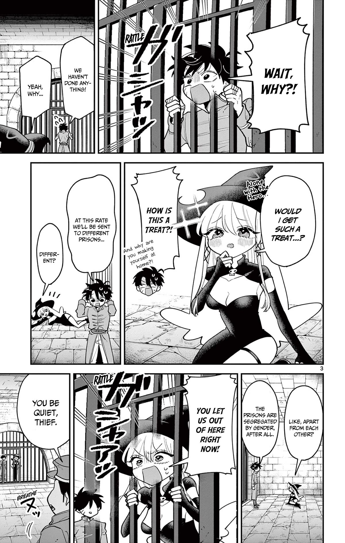 Love Comedy Quest Chapter 12 page 4 - Chapter 12: Prision x Permission
