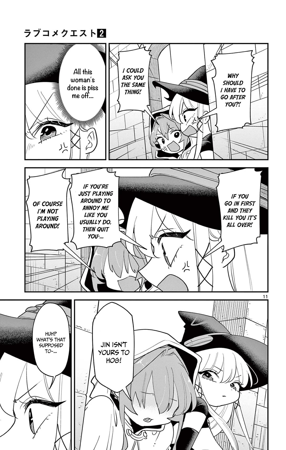 Love Comedy Quest Chapter 14 page 12 - Chapter 14: Abduction x Argument.