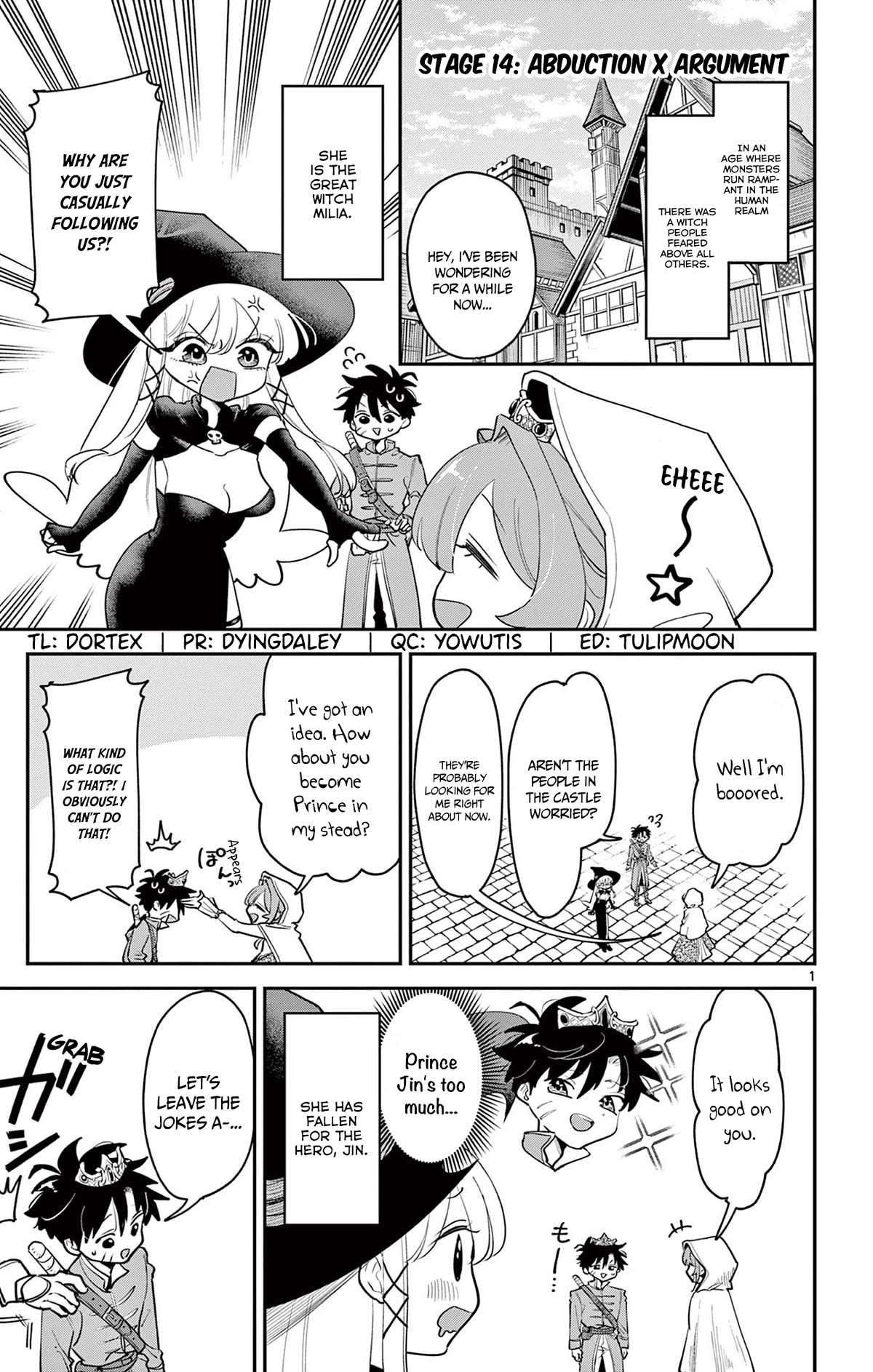 Love Comedy Quest Chapter 14 page 2 - Chapter 14: Abduction x Argument.