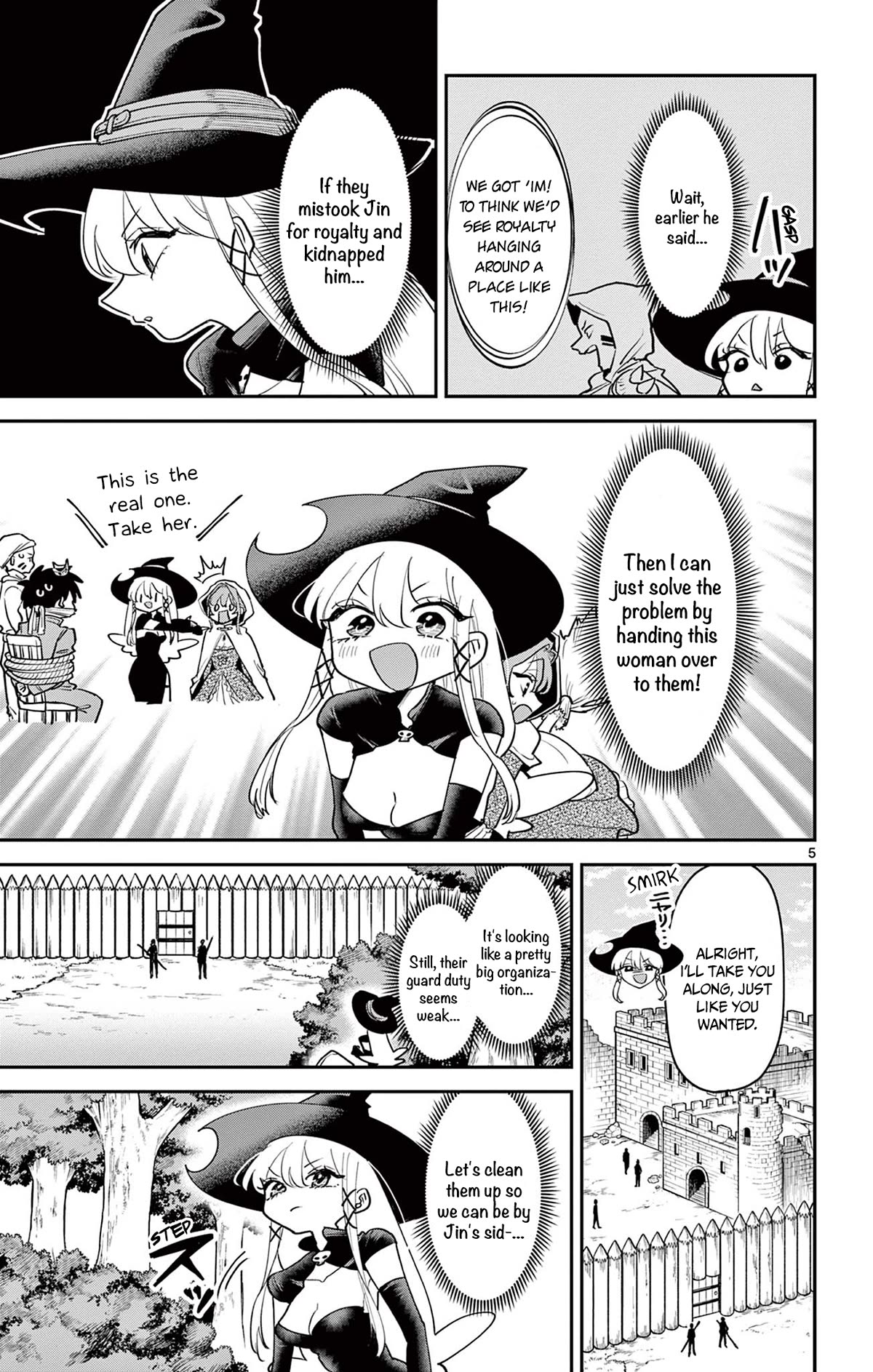 Love Comedy Quest Chapter 14 page 6 - Chapter 14: Abduction x Argument.