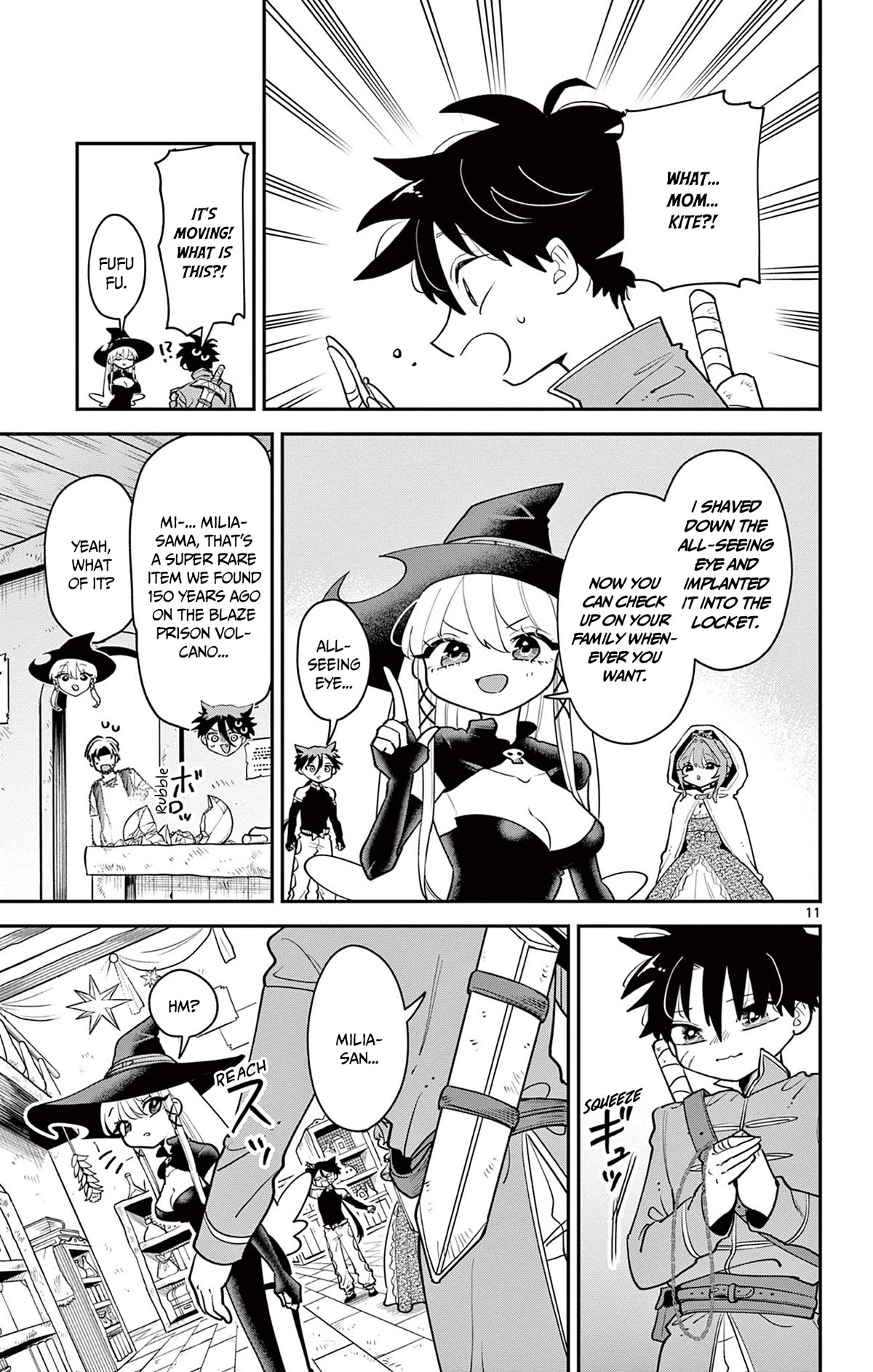 Love Comedy Quest Chapter 17 page 12 - Chapter 17: Provision x Present