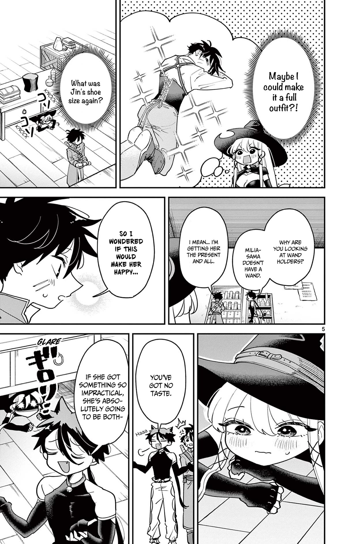 Love Comedy Quest Chapter 17 page 6 - Chapter 17: Provision x Present