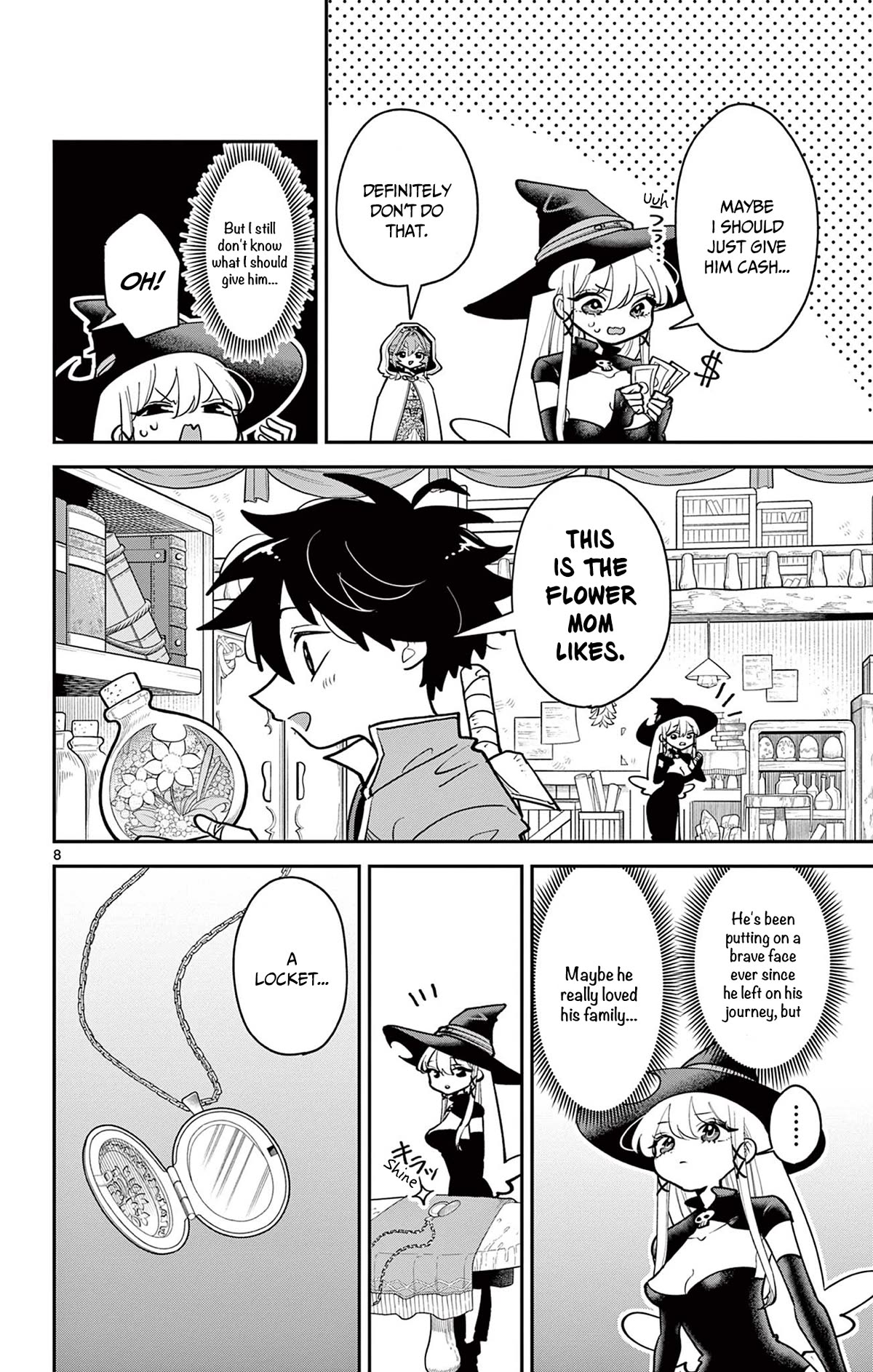 Love Comedy Quest Chapter 17 page 9 - Chapter 17: Provision x Present
