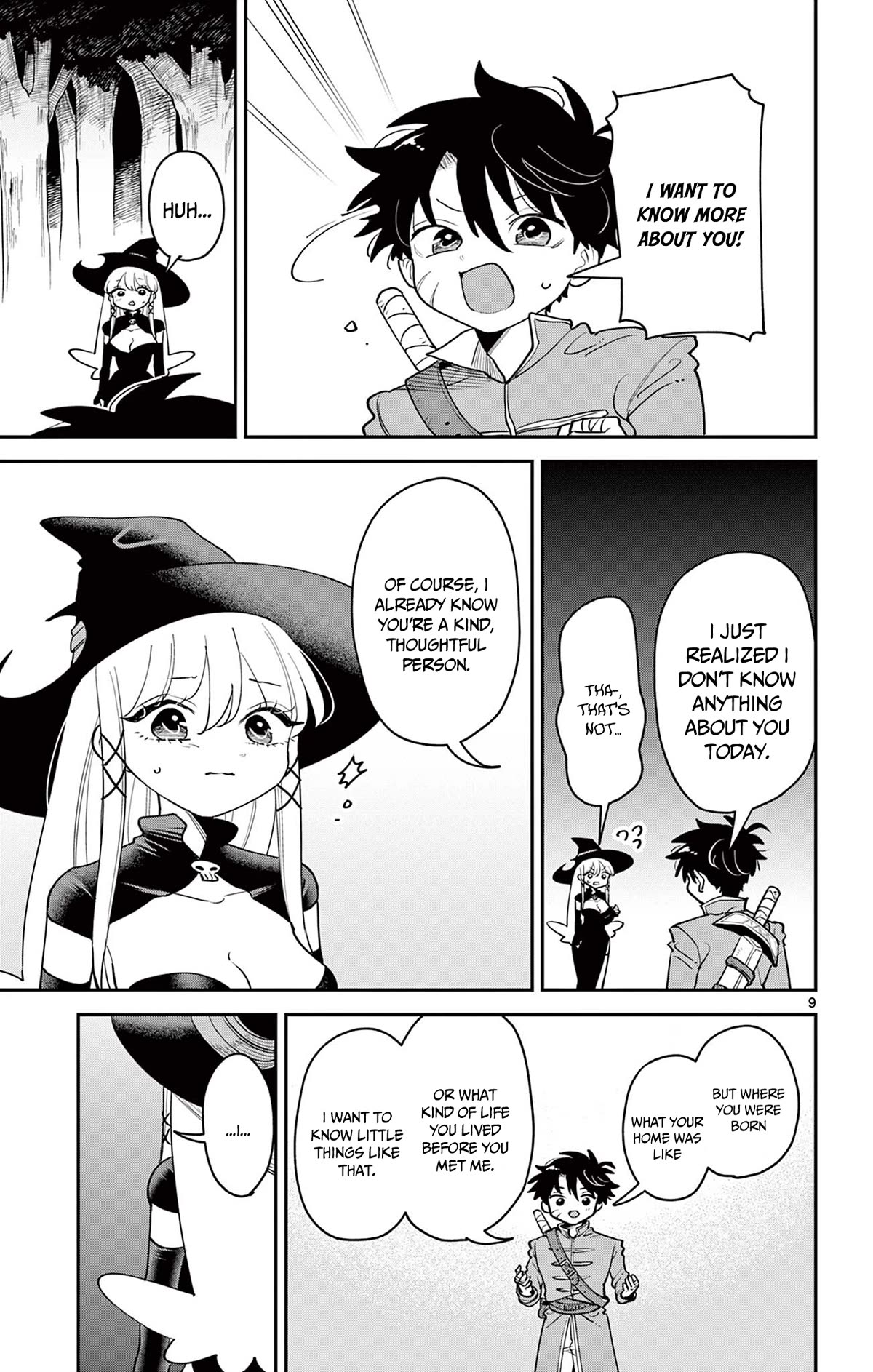 Love Comedy Quest Chapter 20 page 10 - Chapter 20: The father and witch's name.