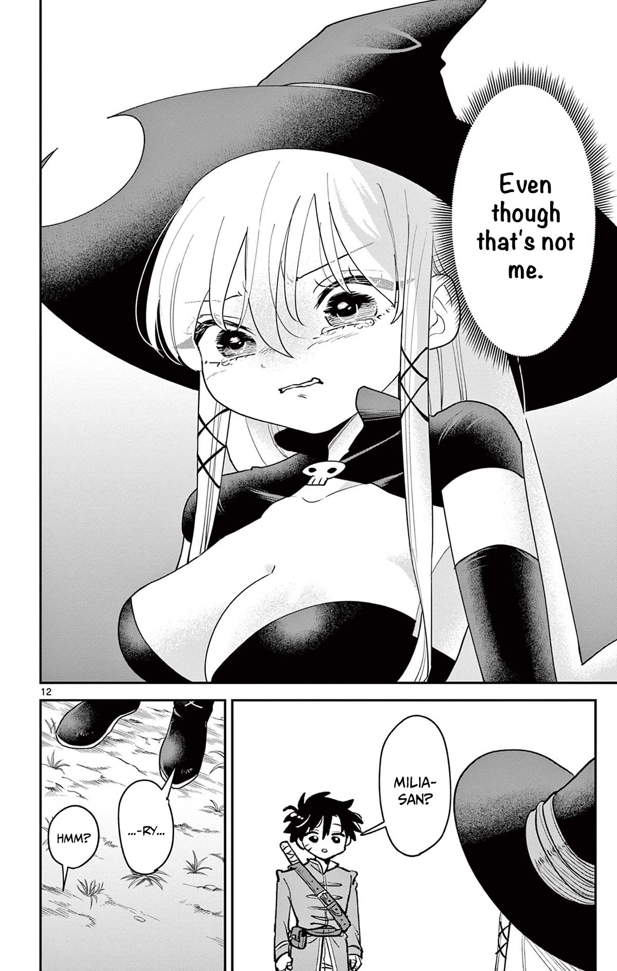 Love Comedy Quest Chapter 20 page 13 - Chapter 20: The father and witch's name.