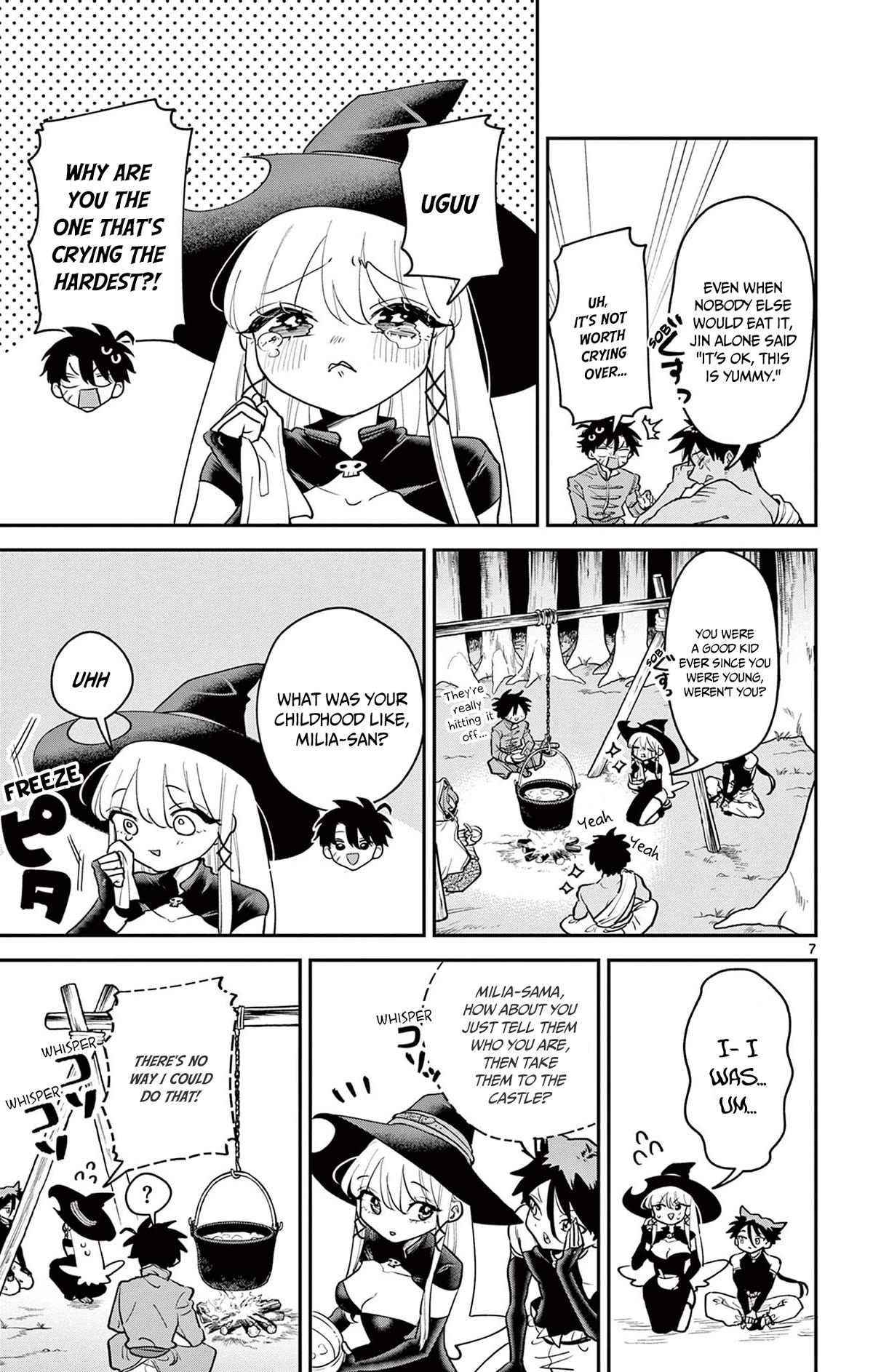 Love Comedy Quest Chapter 20 page 8 - Chapter 20: The father and witch's name.