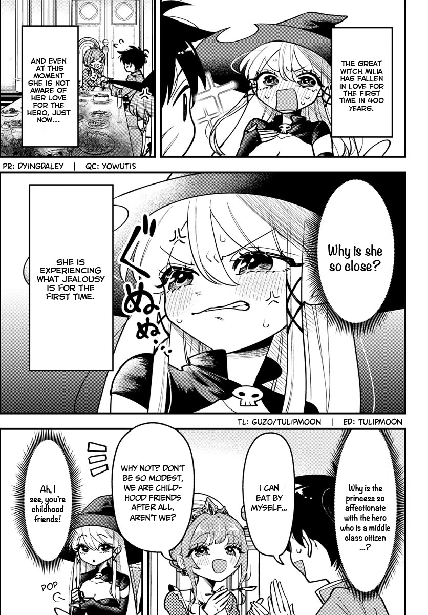 Love Comedy Quest Chapter 3 page 4 - Chapter 3: Scenario 3: Jealousy and the princess