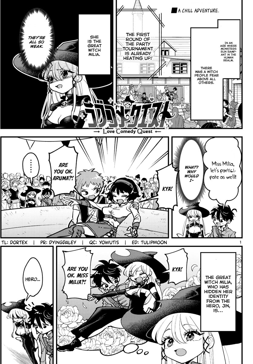 Love Comedy Quest Chapter 6 page 2 - Chapter 6: Power x Pecs