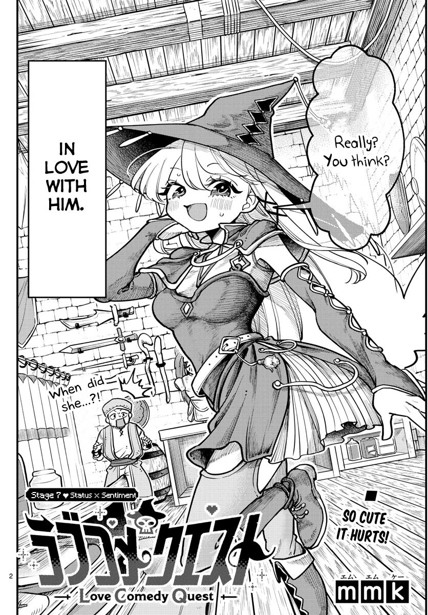 Love Comedy Quest Chapter 7 page 3 - Chapter 7: Status x Sentiment.