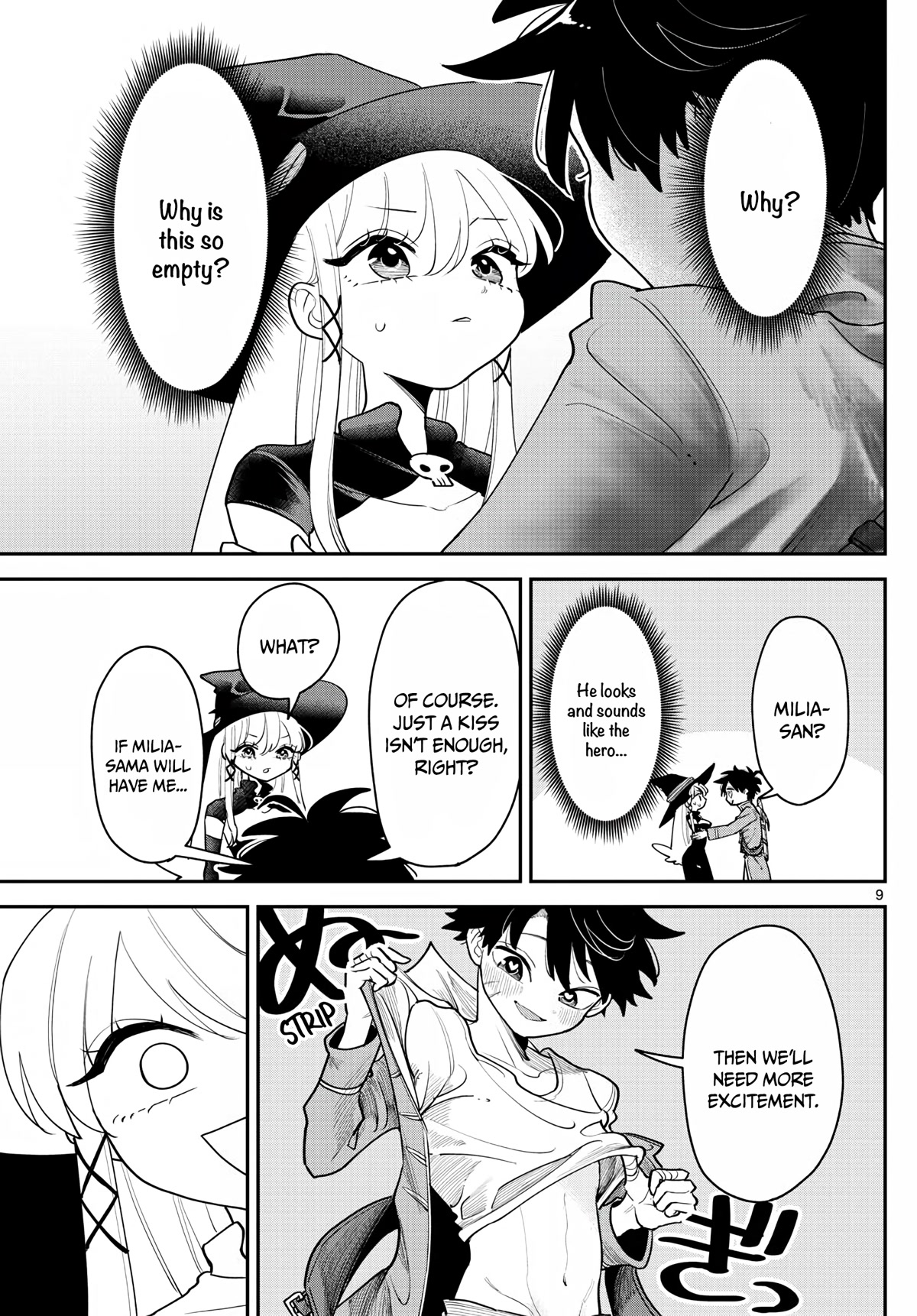 Love Comedy Quest Chapter 9 page 10 - Chapter 9: Seduction x Spirit.