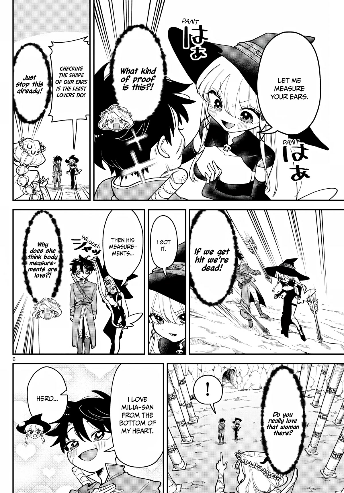 Love Comedy Quest Chapter 9 page 7 - Chapter 9: Seduction x Spirit.